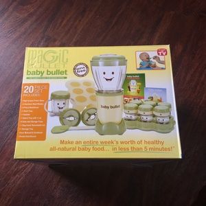 Baby Bullet: 20pc baby food making set